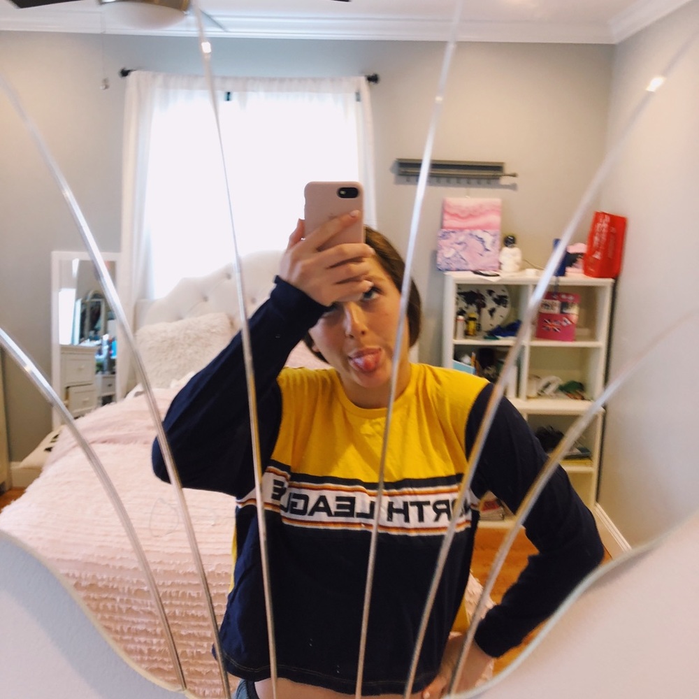 Urban outfitters long sleeve North League shirt.